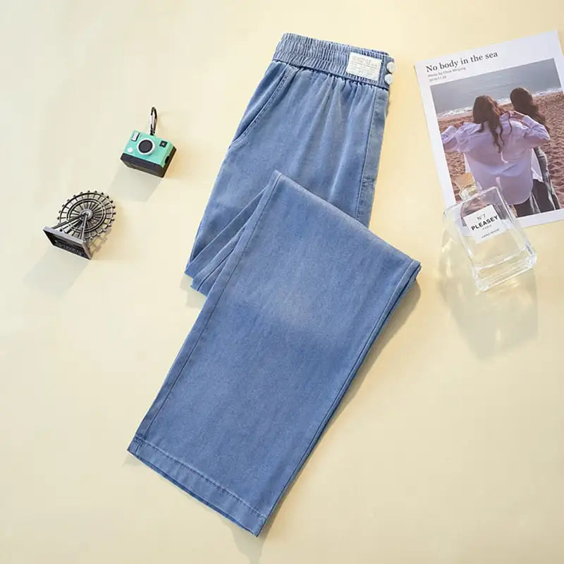 Calça Jeans Stefan® / A Mais Soltinha e Fresca do Mercado