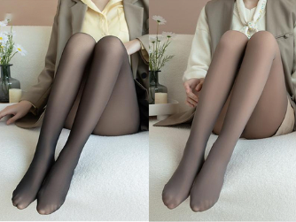 Meia Calça Térmica Forrada de Lã - [Compre 1 Leve 2]