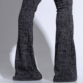 Calça Modeladora Flare Cós Alto Mescla - BE602