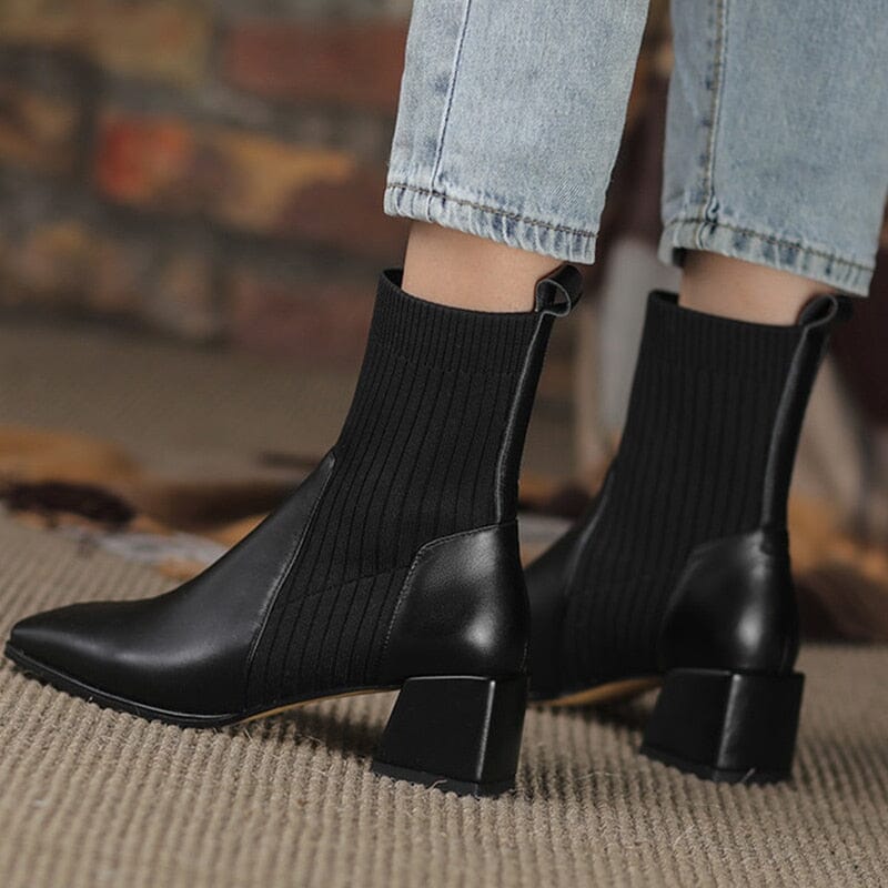 Dallas Bota Feminina Texana Western Cano Curto com Malha - Mais Conforto Mais Estilo